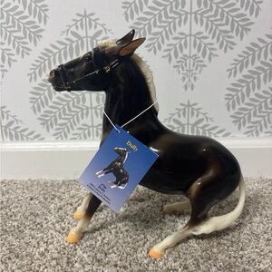 MINT Retired Breyer Horse #780 Dolly Glossy Charcoal Balking Mule